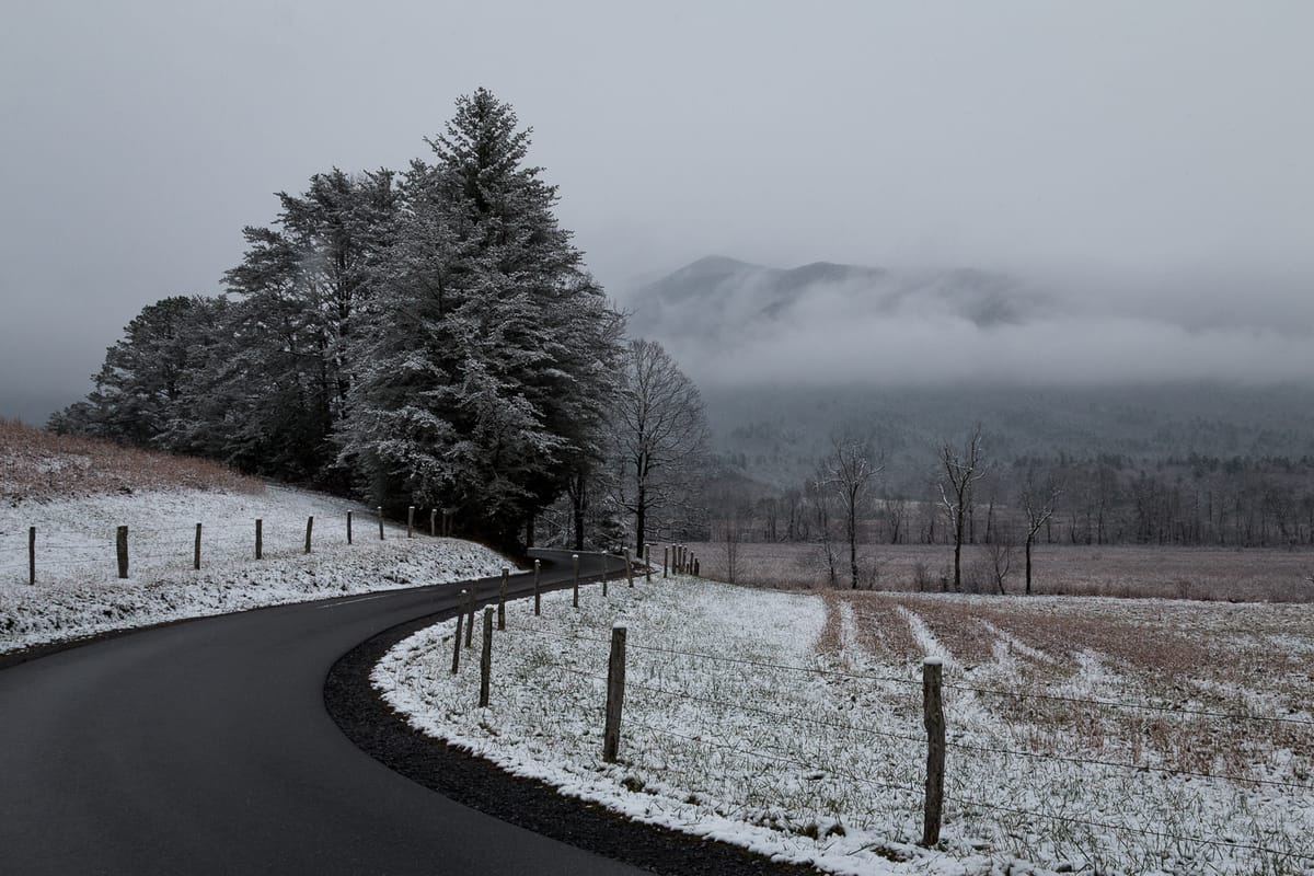 Making The Best Of A Failed Photo Shoot – Smoky Mountains, December 2017