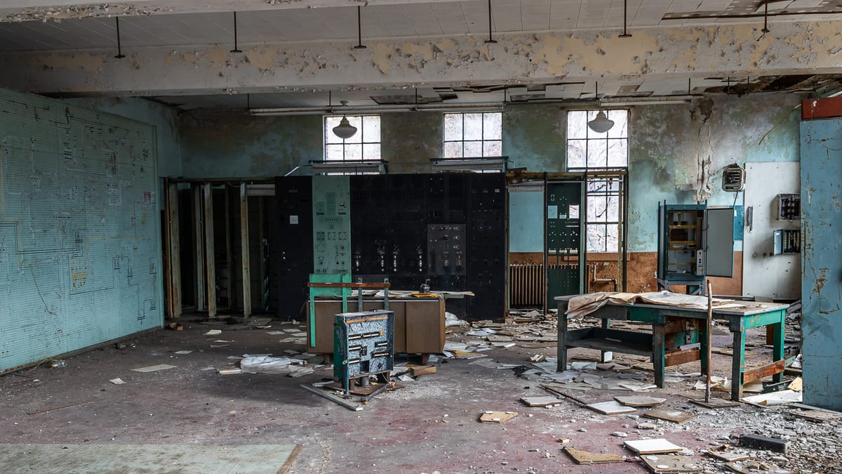 An Abandoned Power Plant Deep in Appalachia