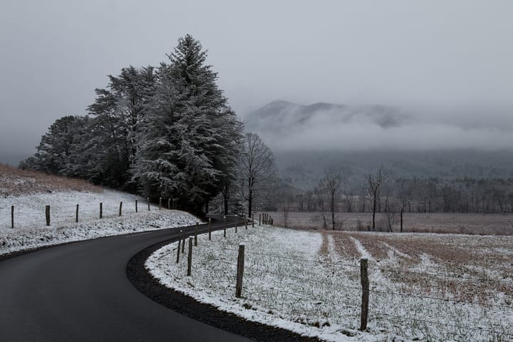 Making The Best Of A Failed Photo Shoot – Smoky Mountains, December 2017