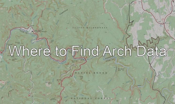 Where Do I Find Arch Data?