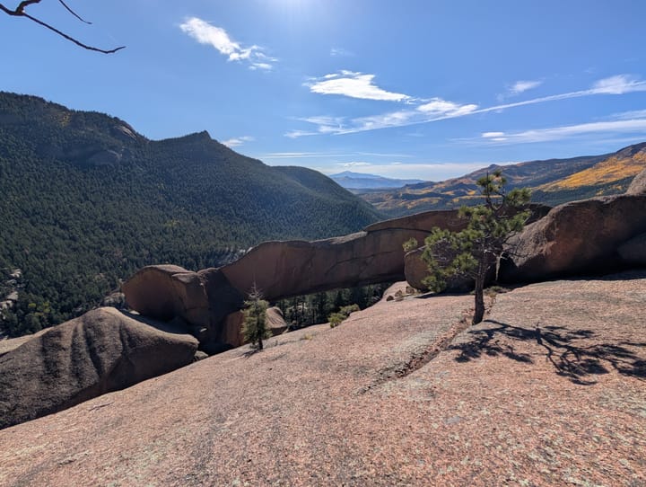 Harmonica Arch - Lost Creek Wilderness - Pike National Forest, Colorad